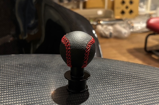 ＣＭＣシフトノブ／レザーレッドステッチ